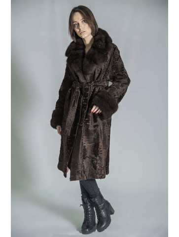 Astrakhan Fur Coat Russian...